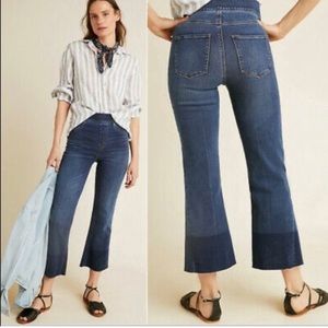 Spanx Denim Cropped Flare Jeans